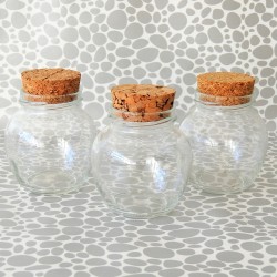 210 cc Mantar Kapaklı Yumurta Kavanoz 